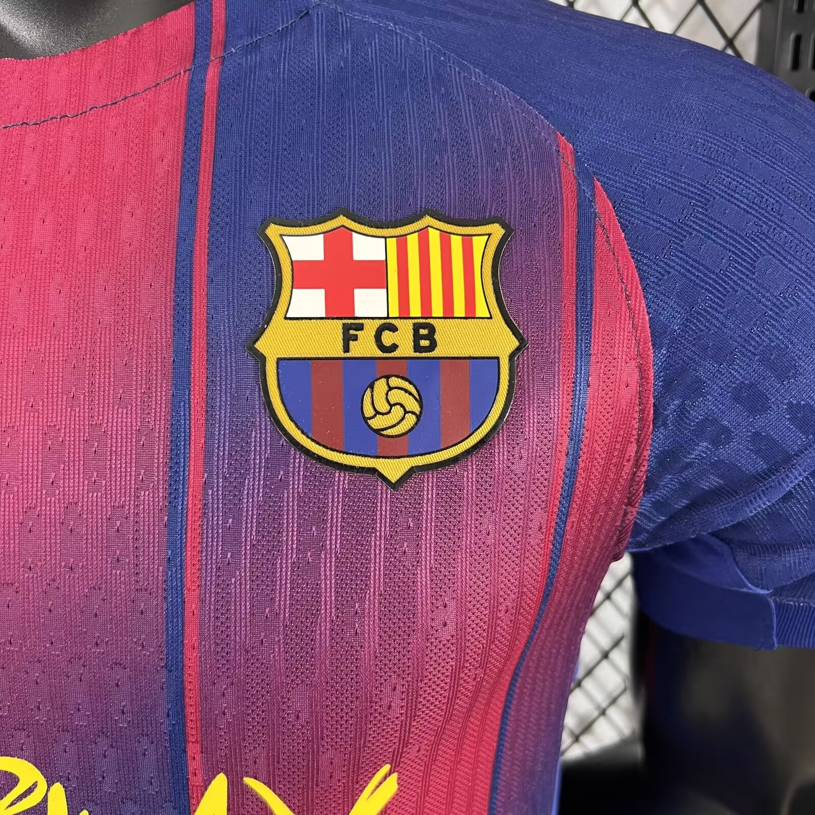 2025-26 Barcelona Home Stadium New Special Advertisement Jersey - Player Edition