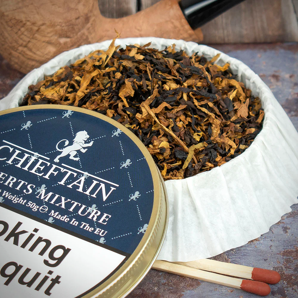 Chieftain Roberts Mixture Pipe Tobacco - 50g Tin