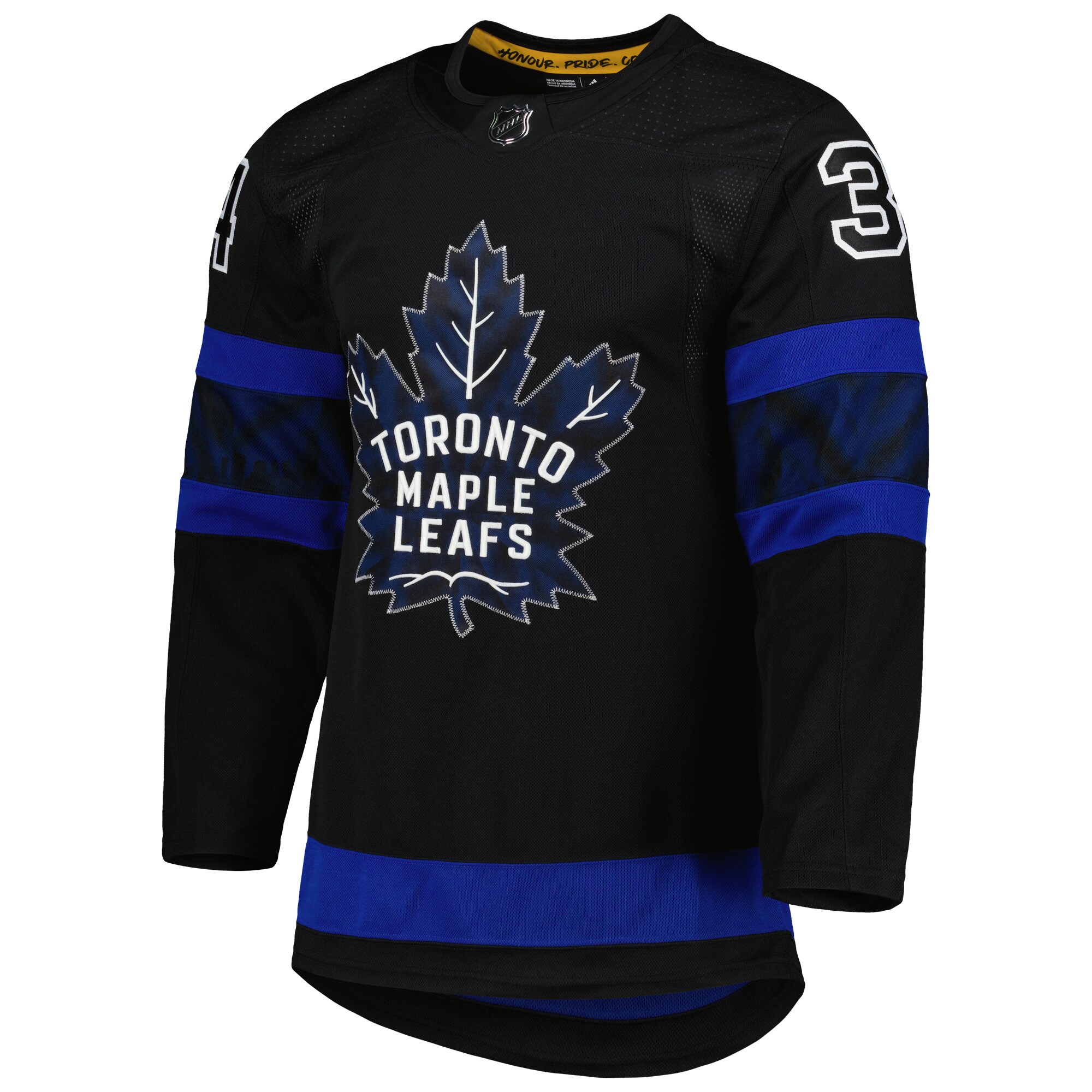 Auston Matthews Toronto Maple Leafs  Alternate Primegreen  Pro   Jersey – Black