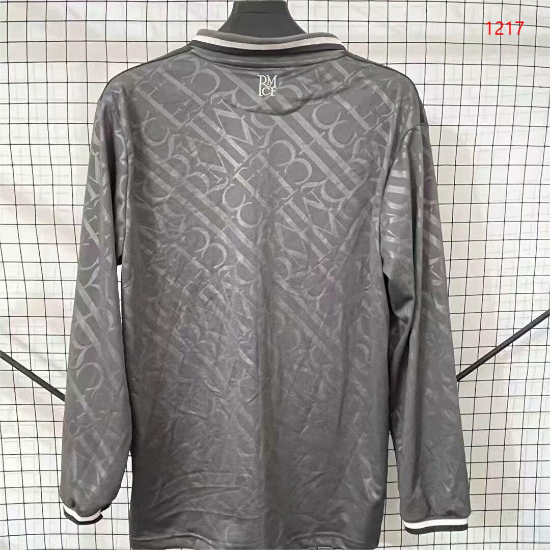 2024/25 Real Madrid Second Away Long Sleeve Jersey - Fans Edition