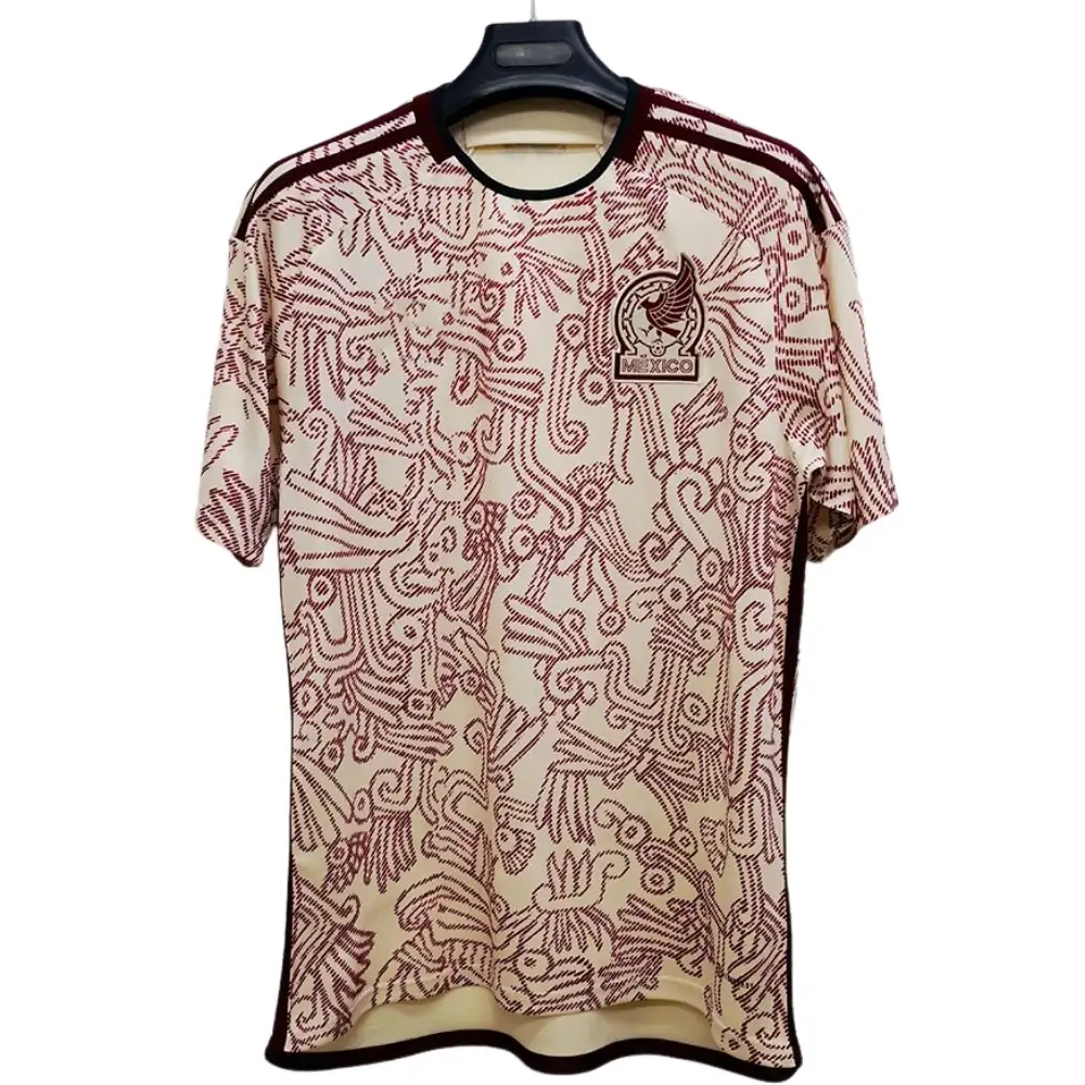 2022 World Cup Mexico Away Retro Jersey - Fans Edition