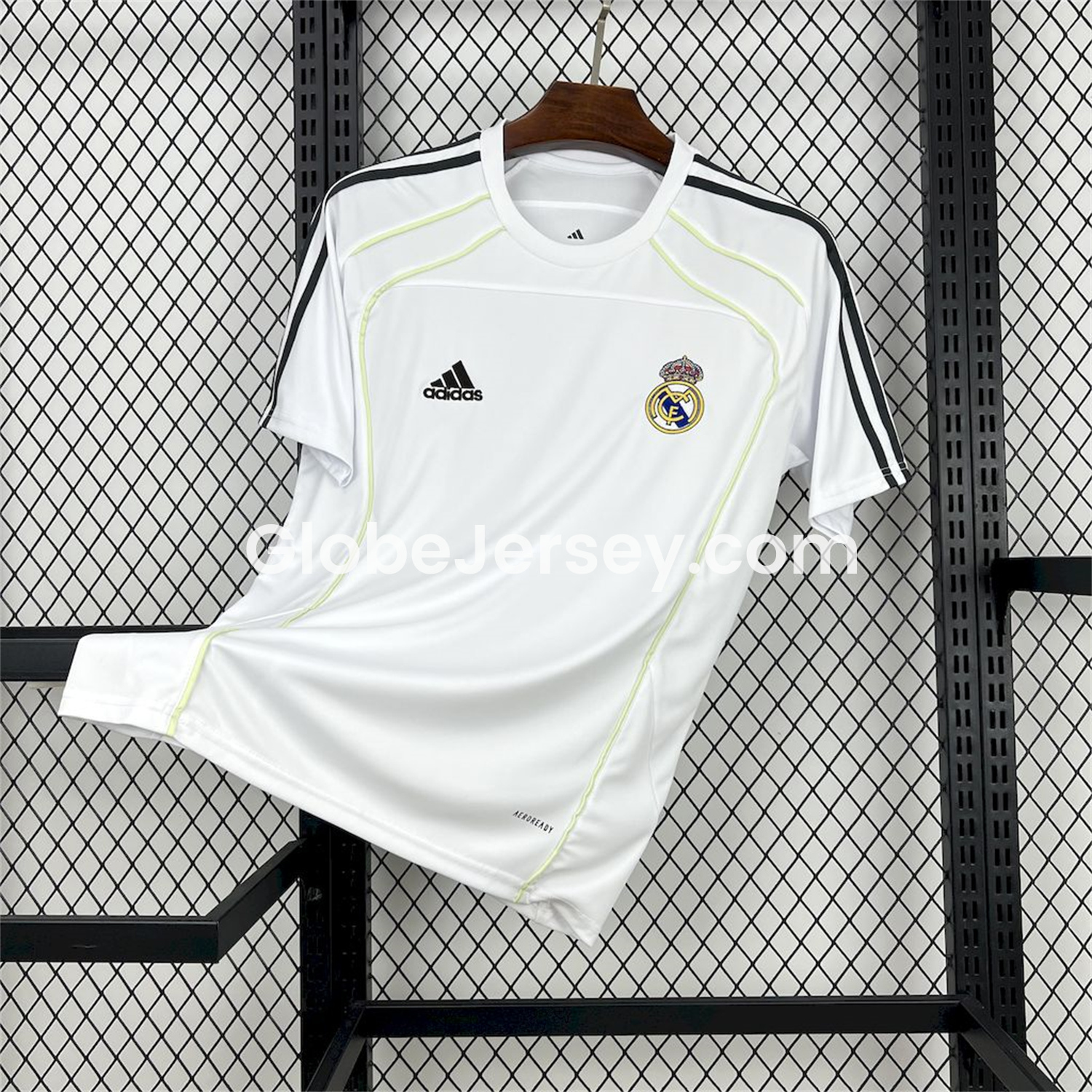Real Madrid 25-26 Urban Purist Throwback White Jersey - Fans Version