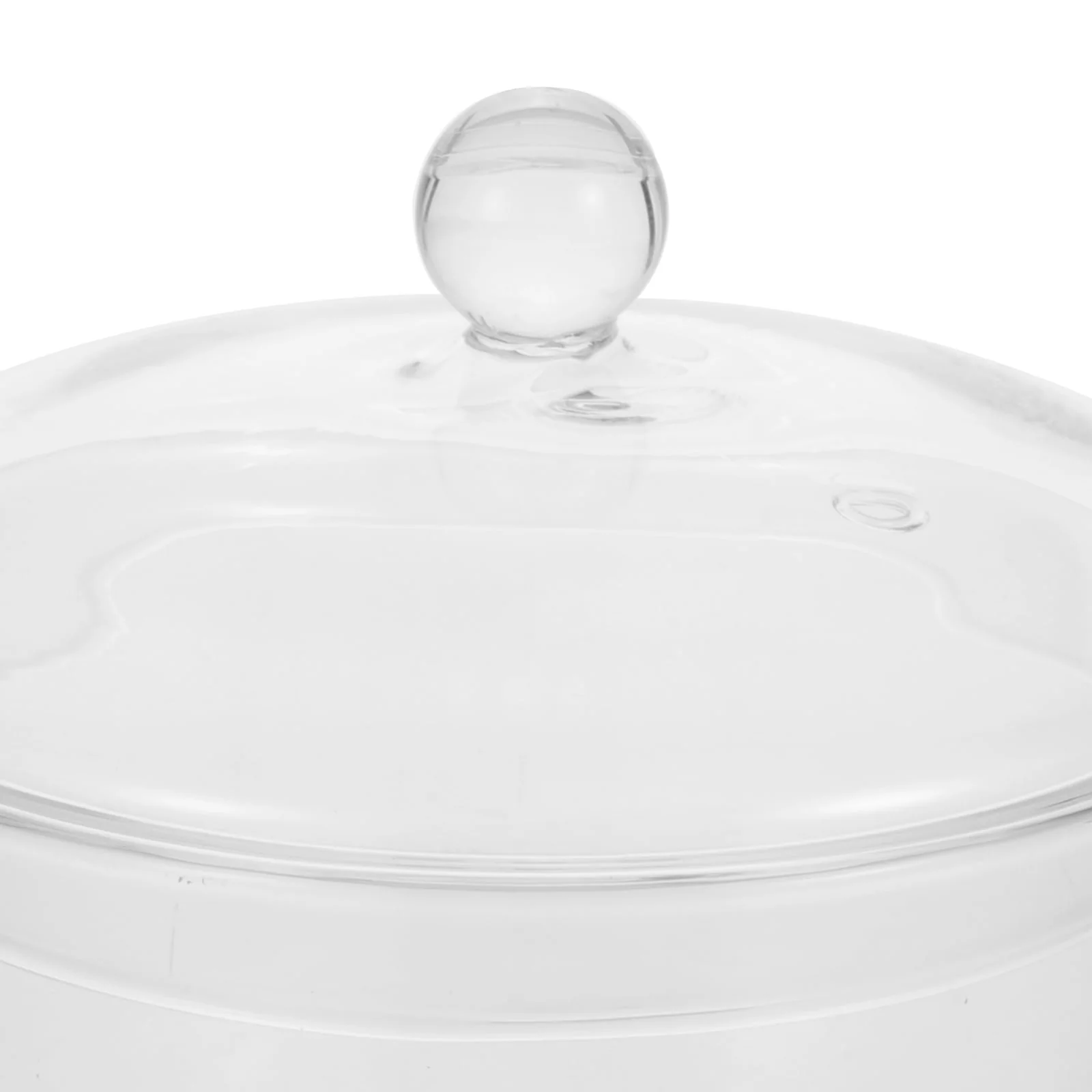 BESTONZON Household High Borosilicate Glass Soup Pot Pot Glass Two-eared Instant Noodle Bowl