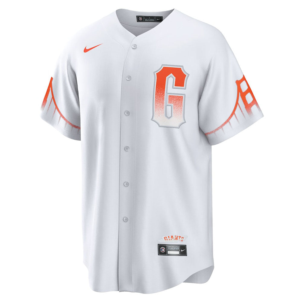 Men's San Francisco Giants Mike Yastrzemski City Connect Replica Jersey - White