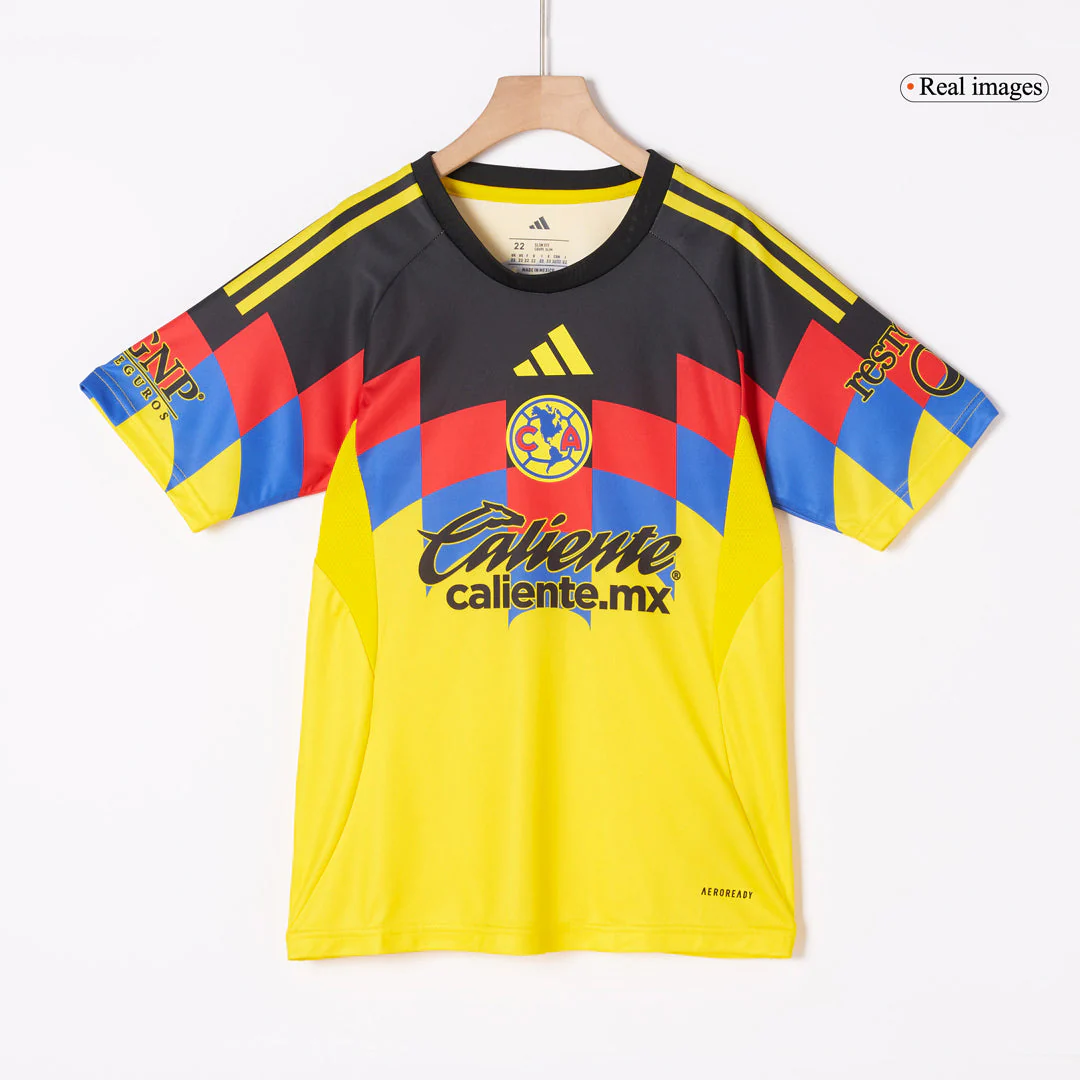 Kid's Club America Home Kit - Jersey+Shorts 2025-26