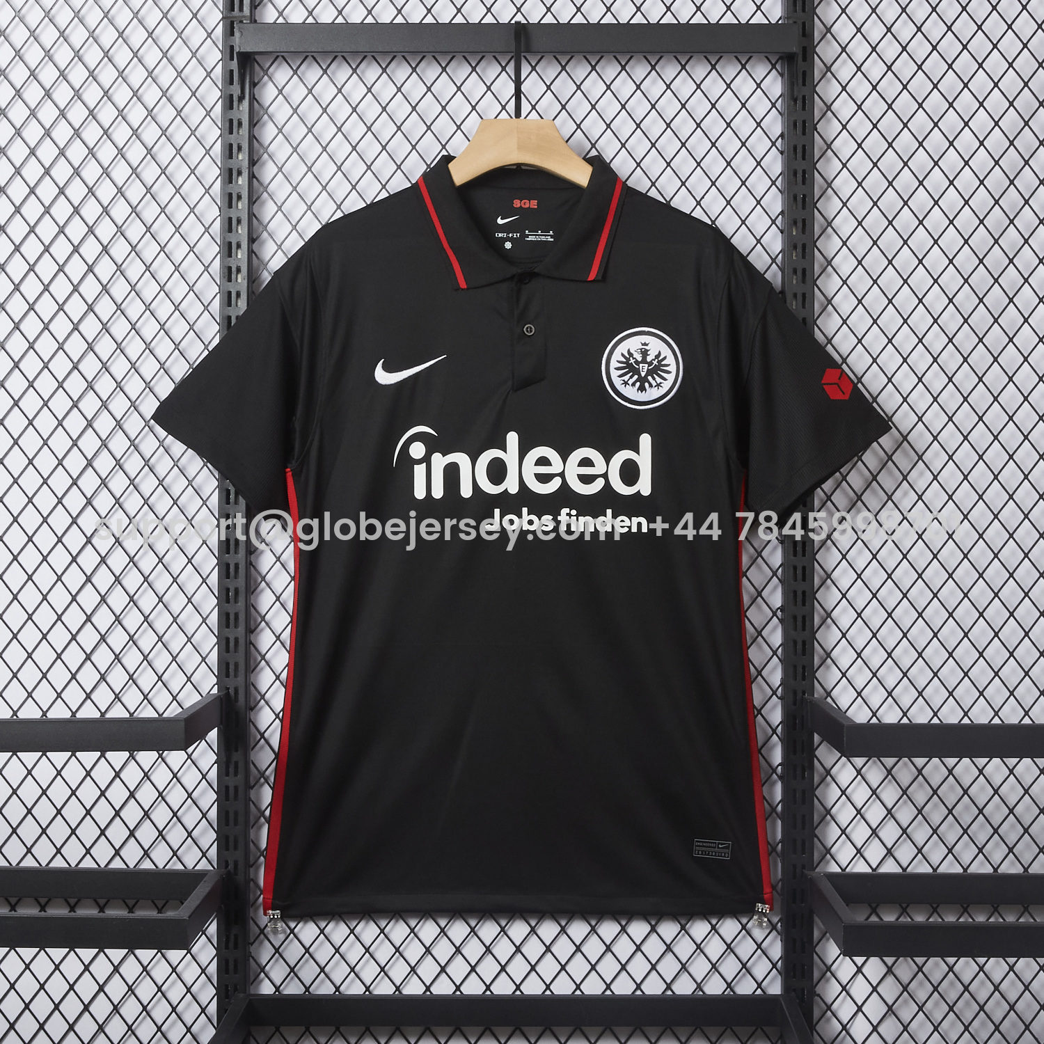 Retro Frankfurt 2021-22 Home Black Jersey