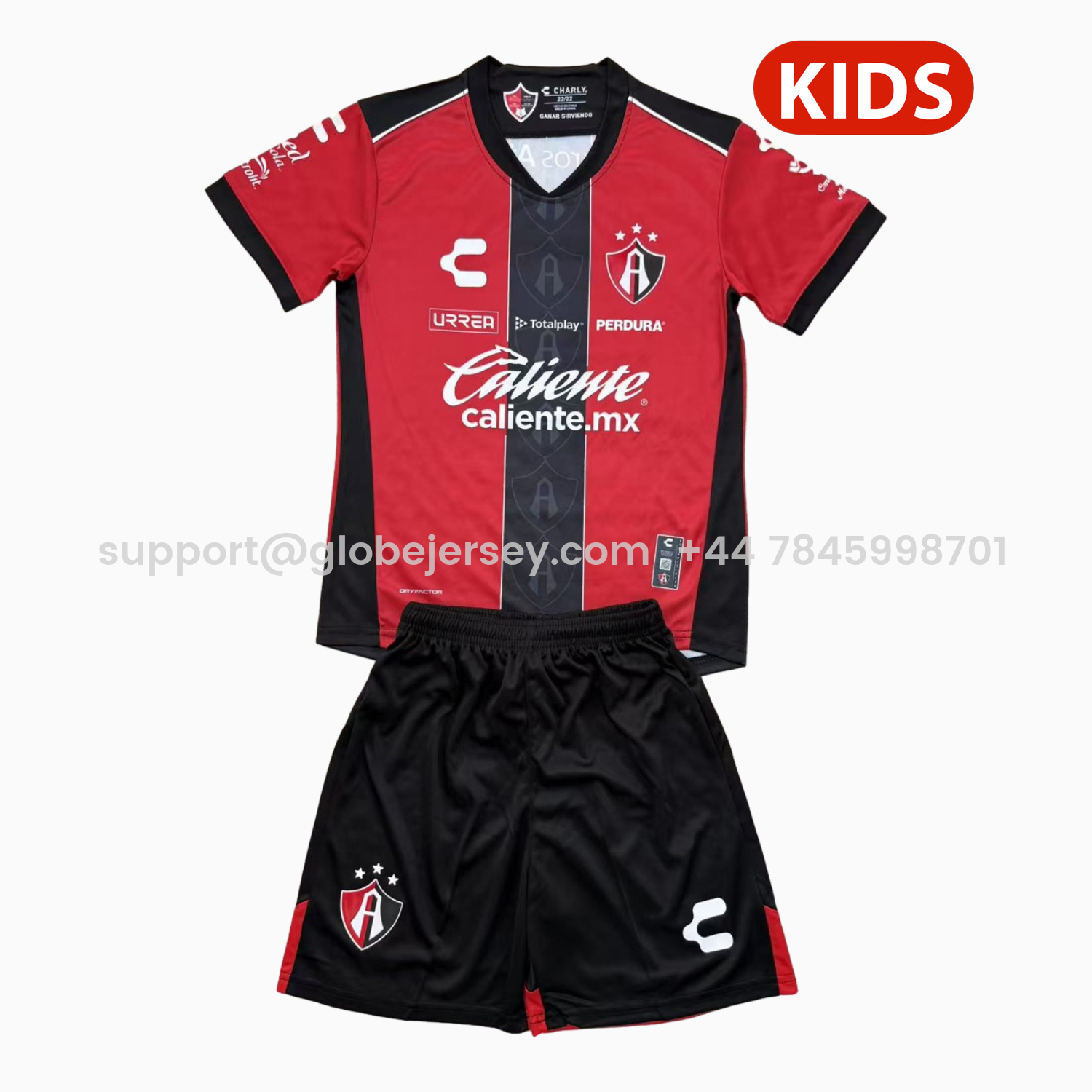 Atlas 25-26 Home Red Kids Kit