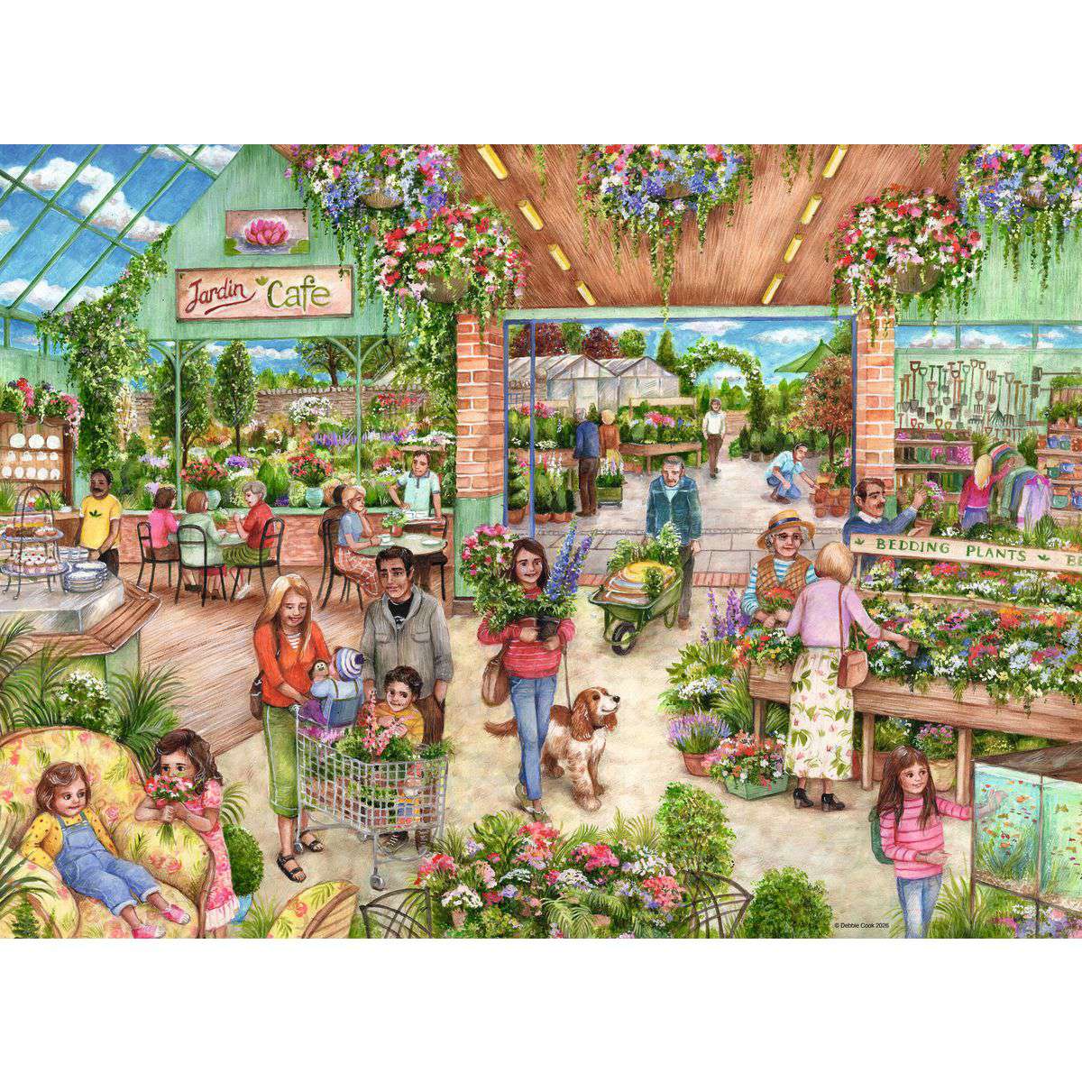 ** Pre-Order ** From Garden Centre to Home - 2x500 Piece Jigsaw Puzzle (Ravensburger)
