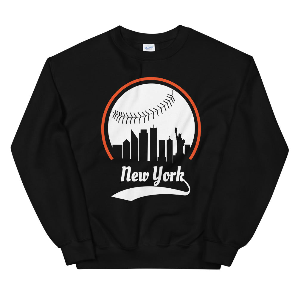 Unisex New York Mets Baseball Crewneck Sweatshirt