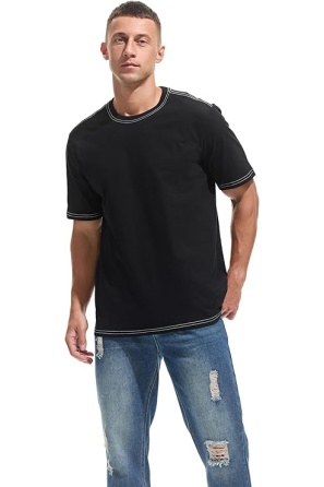 Men's Heavy Weight Crew Neck T-Shirt