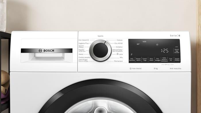 BOSCH - Lavatrice Serie 6 WGG244Z9IT 9Kg 1400g/m Classe A-BIANCA