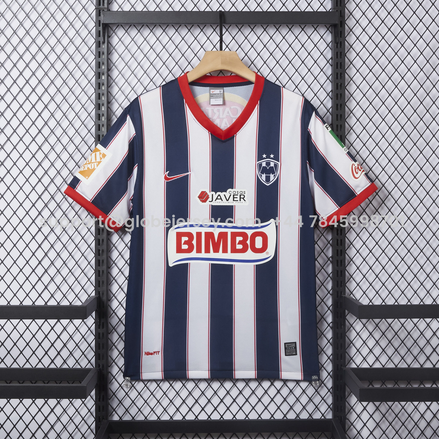 Retro Rayados Monterrey 09-10 Home Jersey