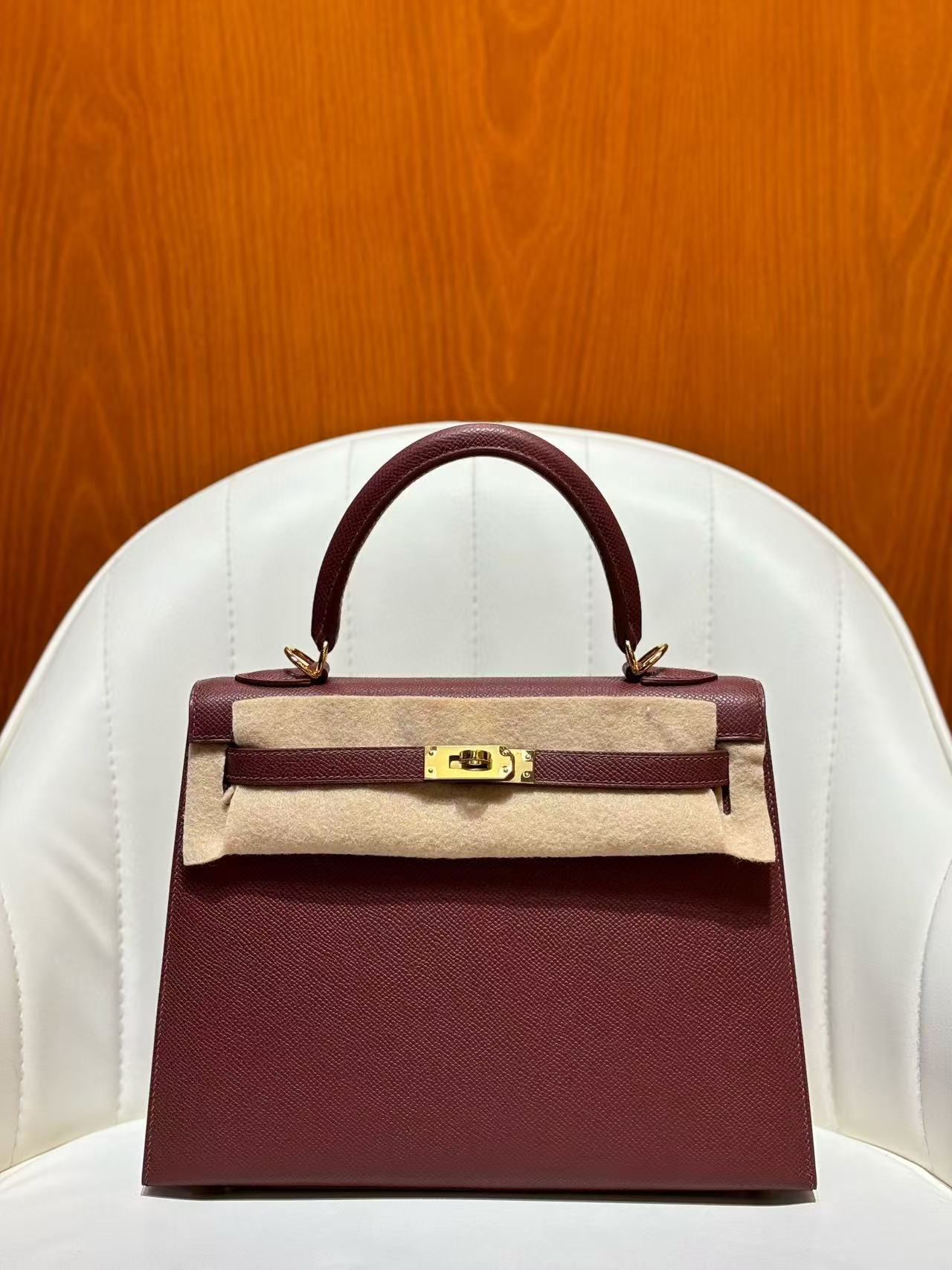 Kelly 25-28 custom calfskin