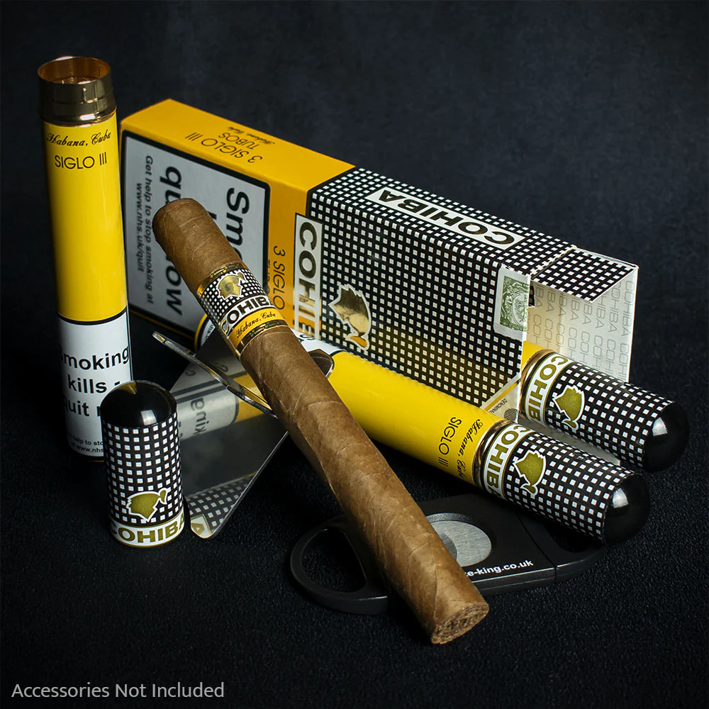 Cohiba Siglo III Tubos Cuban Cigar - Single