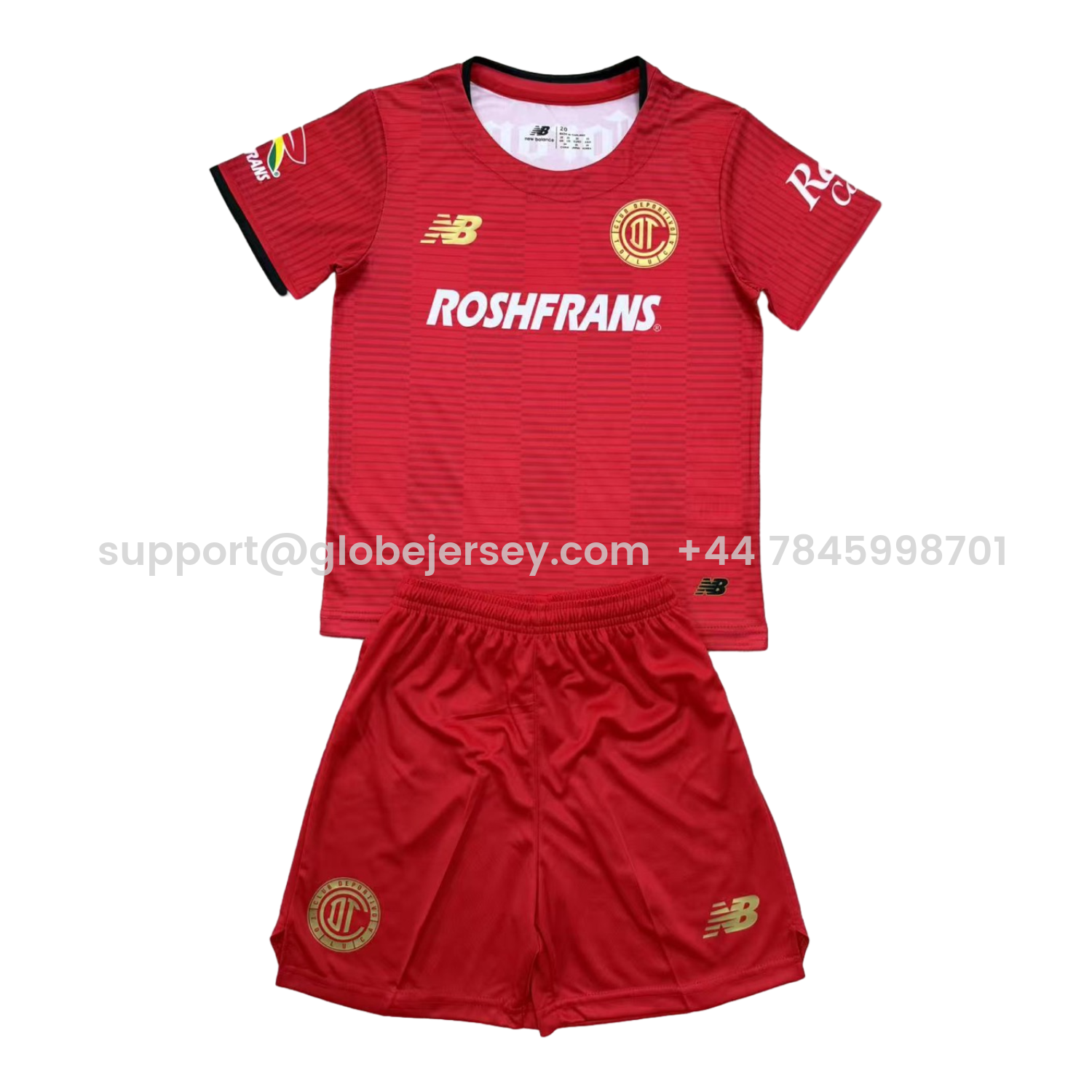 Toluca 25-26 Home Men's Adult Jersey Set - Fans Version