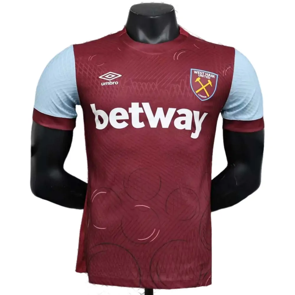 2023/2024 Player Version West Ham United Home Football Shirt 1:1 Thai Quality