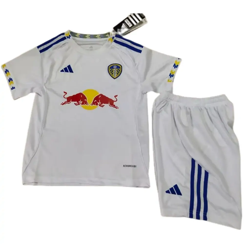 2025-26 Leeds United Home Jersey - Children's Size Fans Edition