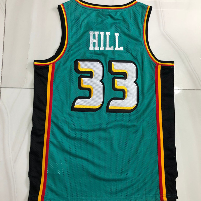 Grant Hill Detroit Pistons Green 33 MN