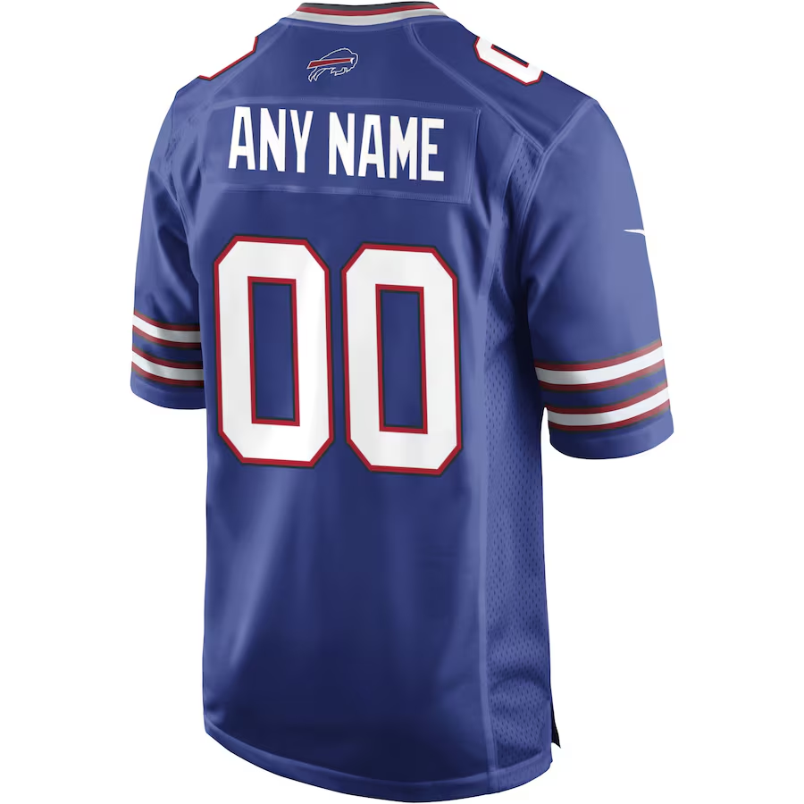 Custom Buffalo Bills Jersey -- BLUE