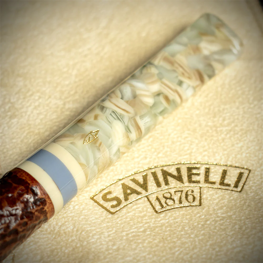 Savinelli Sasso Rusticated 106 - 6mm Briar Pipe