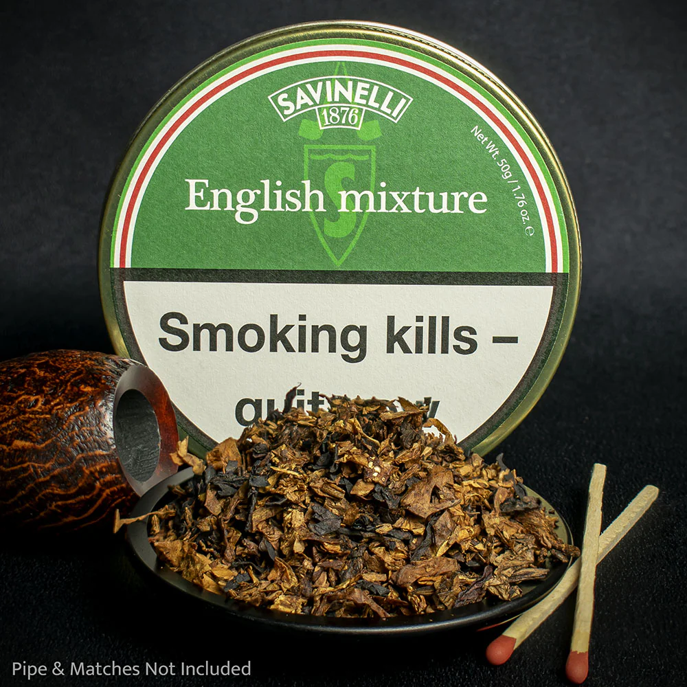 Savinelli English Mixture Pipe Tobacco - 10g Sample