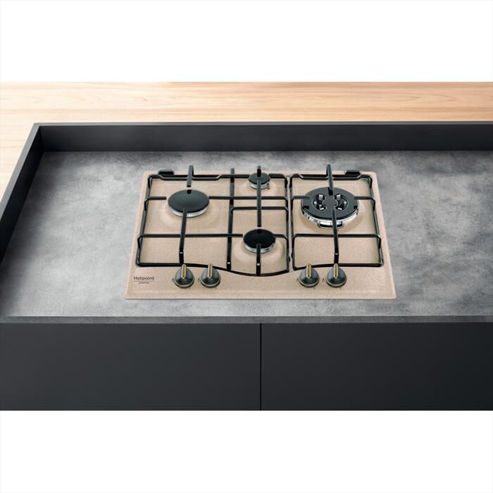 HOTPOINT ARISTON - Piano cottura a gas PCN 640 T (AV) R /HA 4 fuochi-Avena