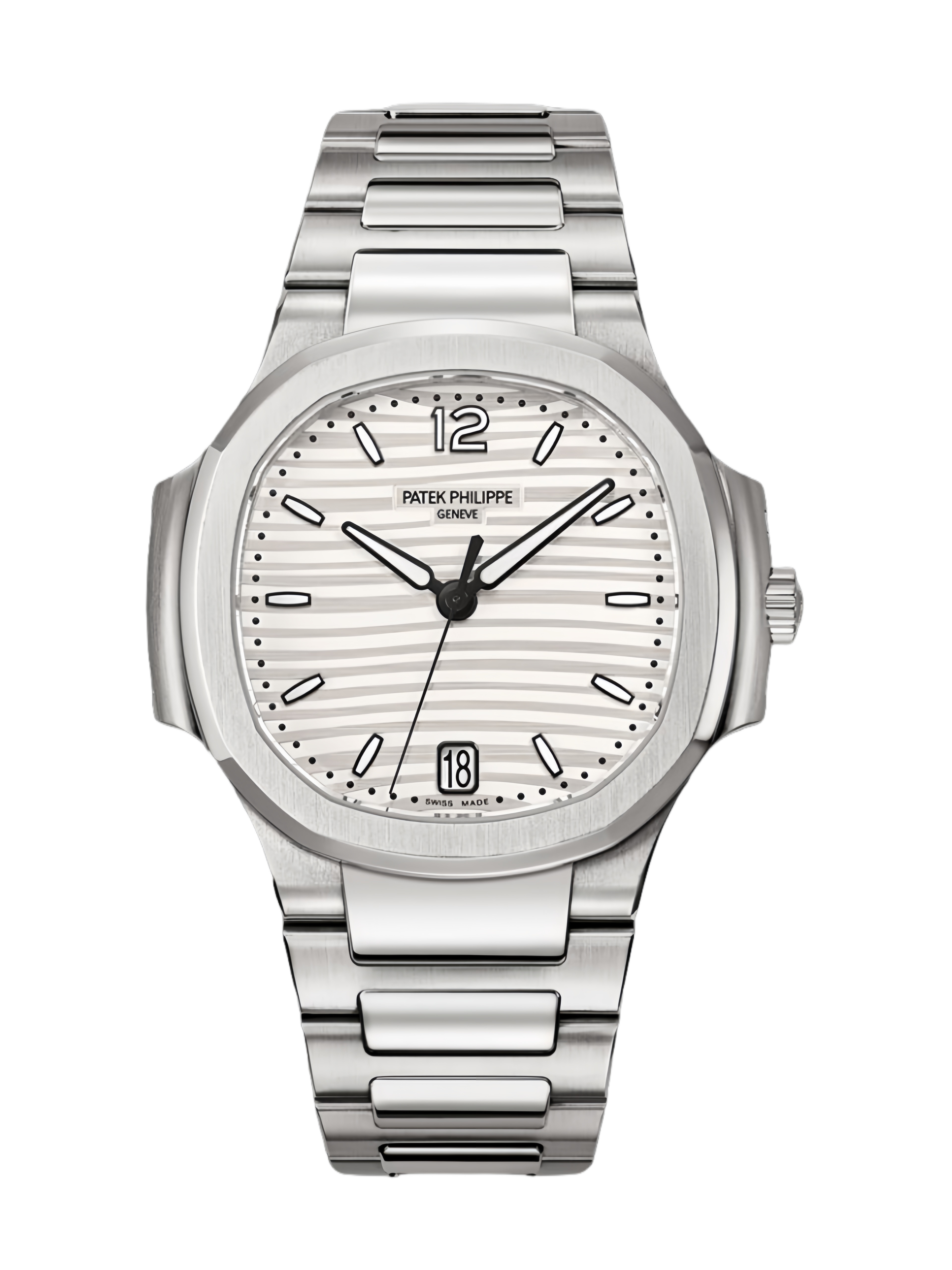 【Super Clone】Patek Philippe Ladies Nautilus Stainless Steel 7118 1A 010