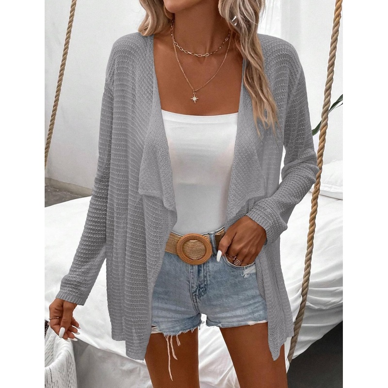 Women's Lightweight Crochet Cardigan