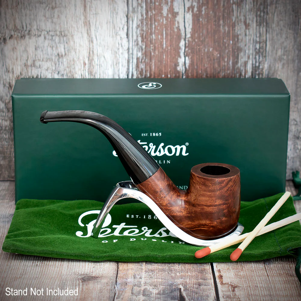Peterson of Dublin Aran Briar Smoking Pipe - Shape No.338