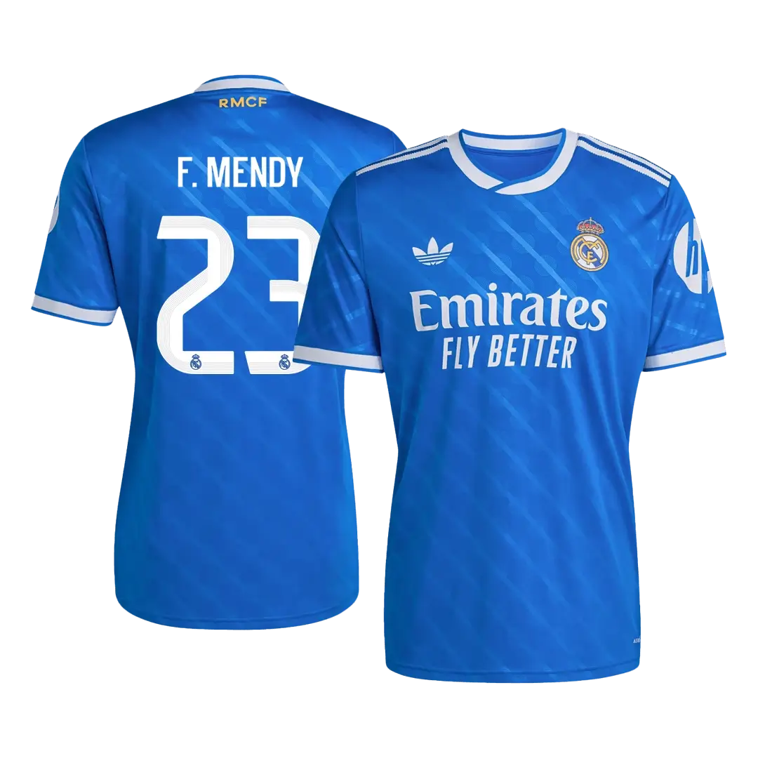 F. MENDY #23 Real Madrid Third Away Soccer Jersey 2025/26