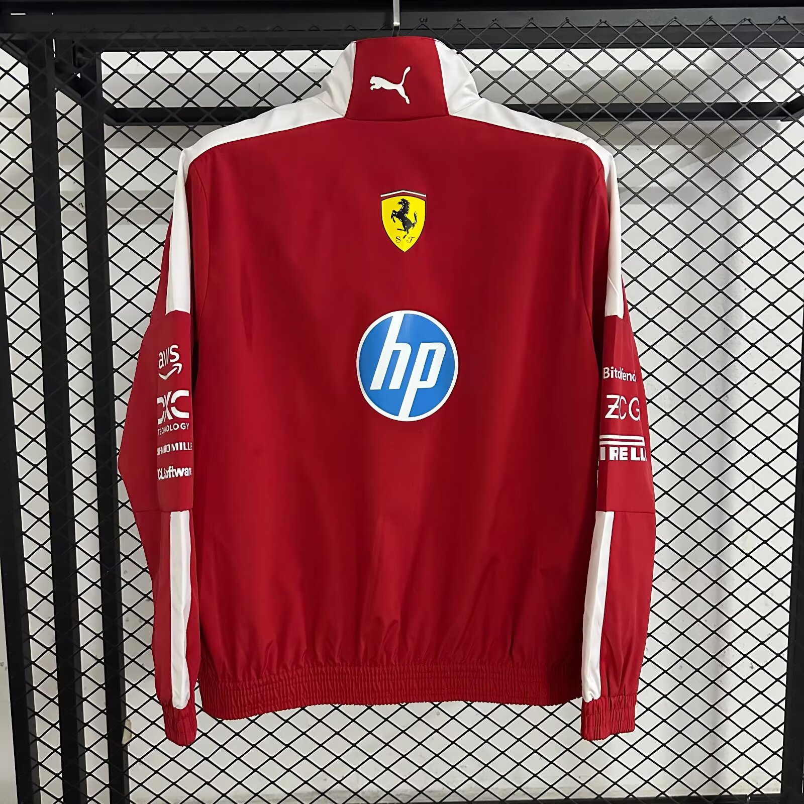2025/26 Scuderia Ferrari Driver's Windbreaker