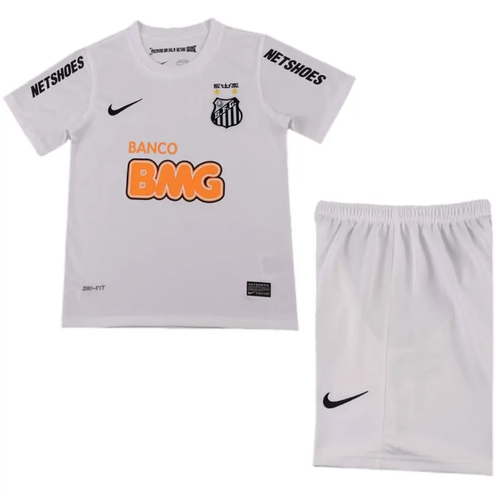 2013 Santos Home Retro Children's Jersey Set - Fans Edition