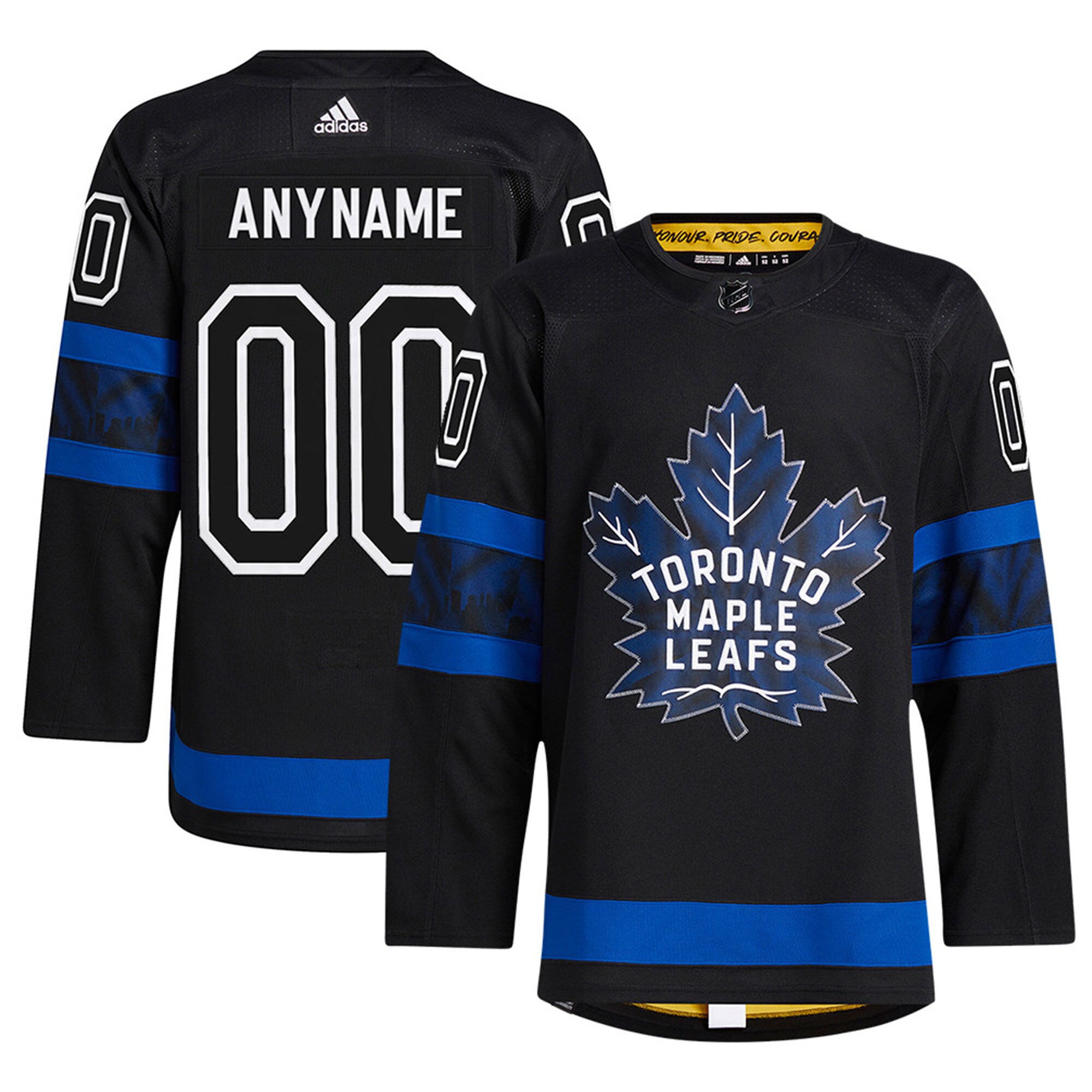 Toronto Maple Leafs x drew house Alternate Custom Jersey – Black