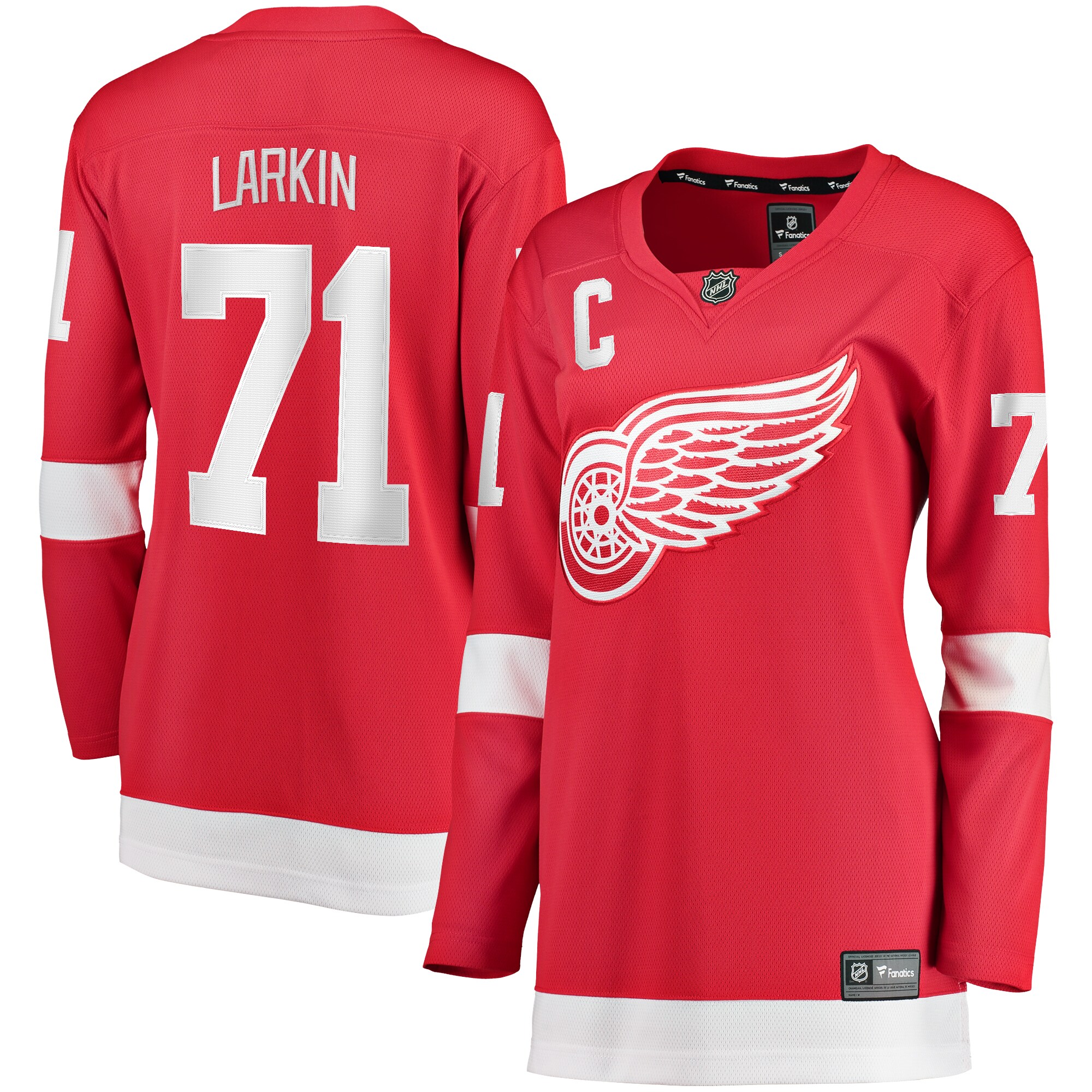 Dylan Larkin Detroit Red Wings Fanatics Women’s Home Breakaway   Jersey – Red