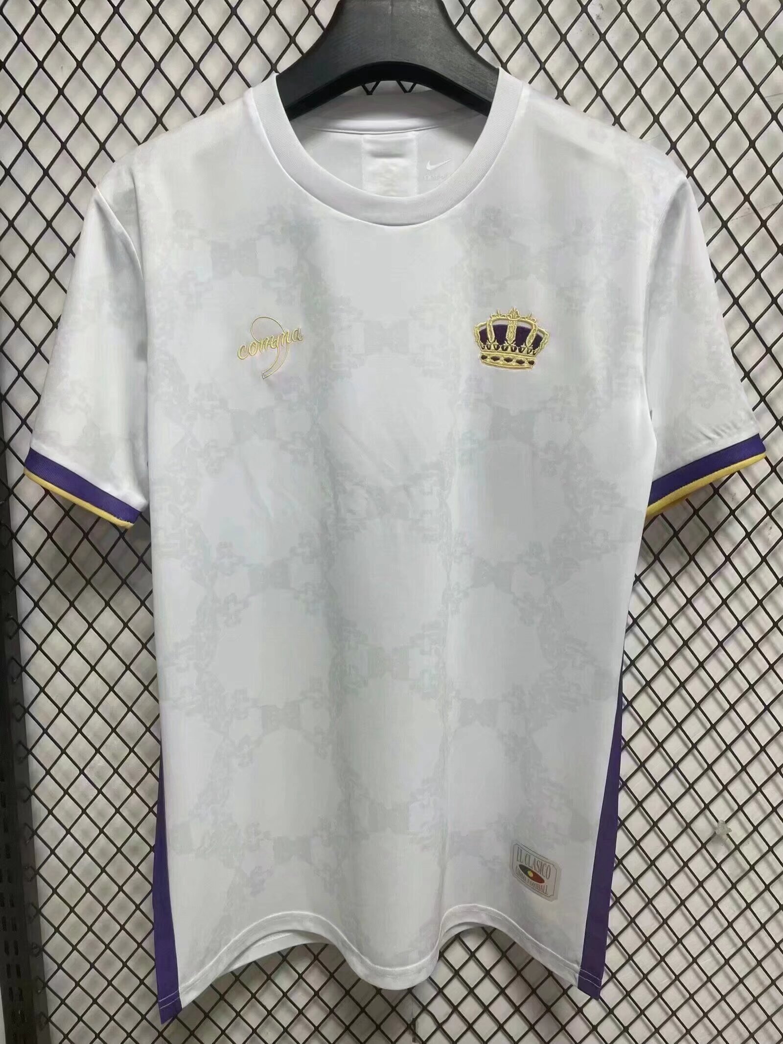 2025/2026 Real Madrid Pre-match training White Football Shirt 1:1 Thai Quality