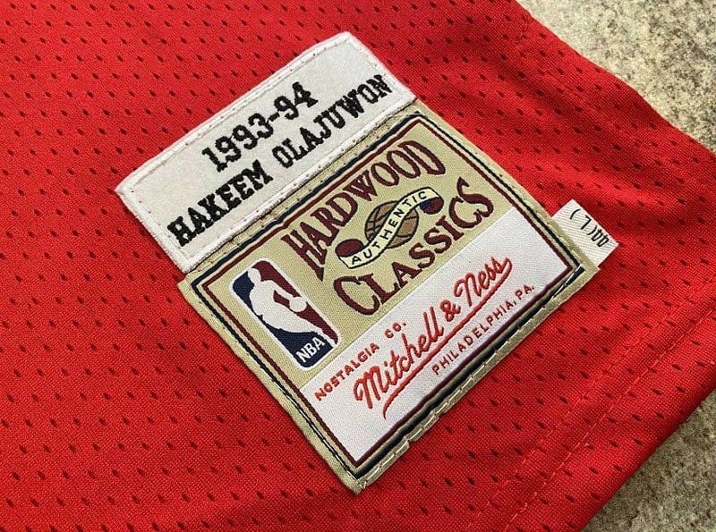 Hakeem Olajuwon Houston Rockets Throwback Jersey