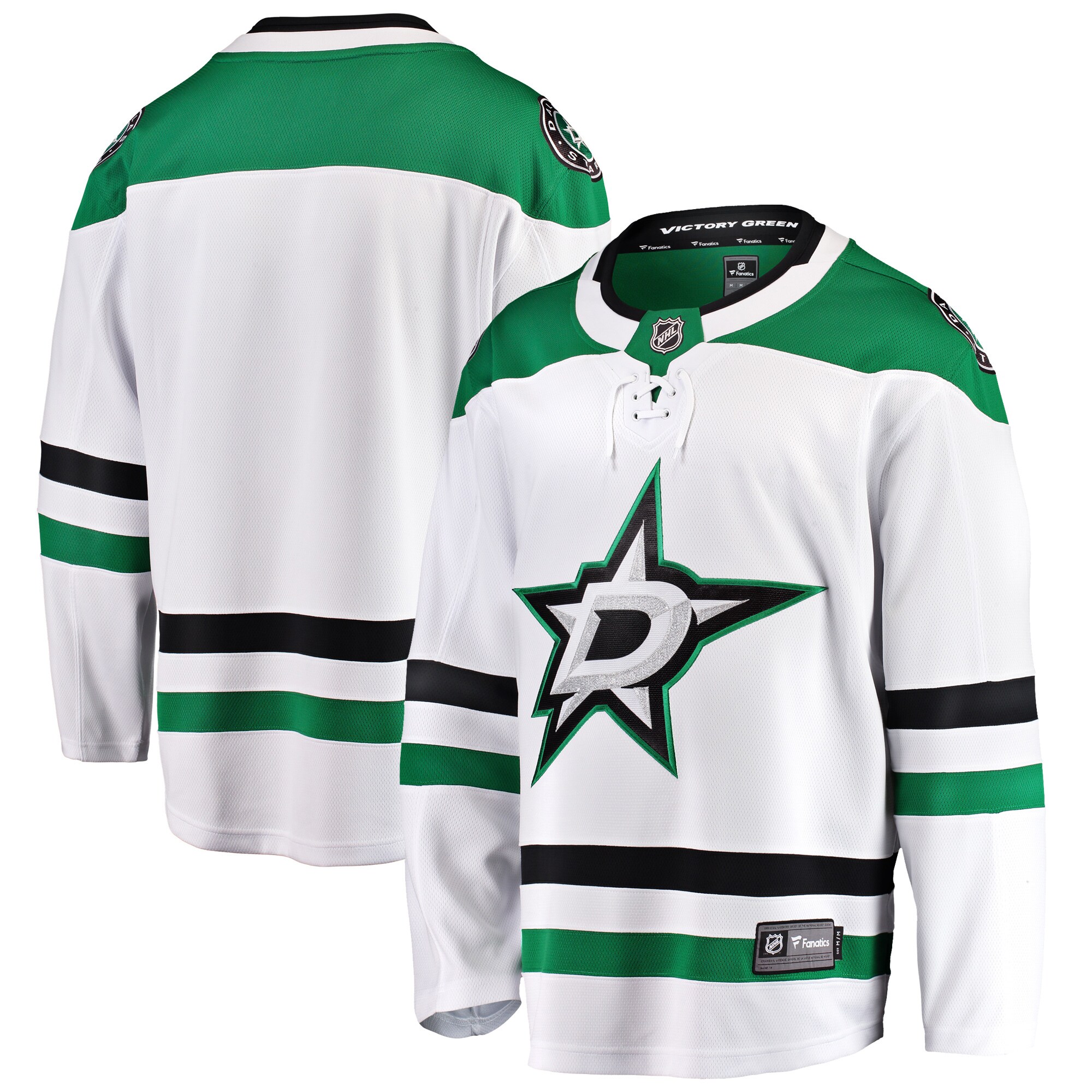 Dallas Stars Fanatics Breakaway Away Jersey – White