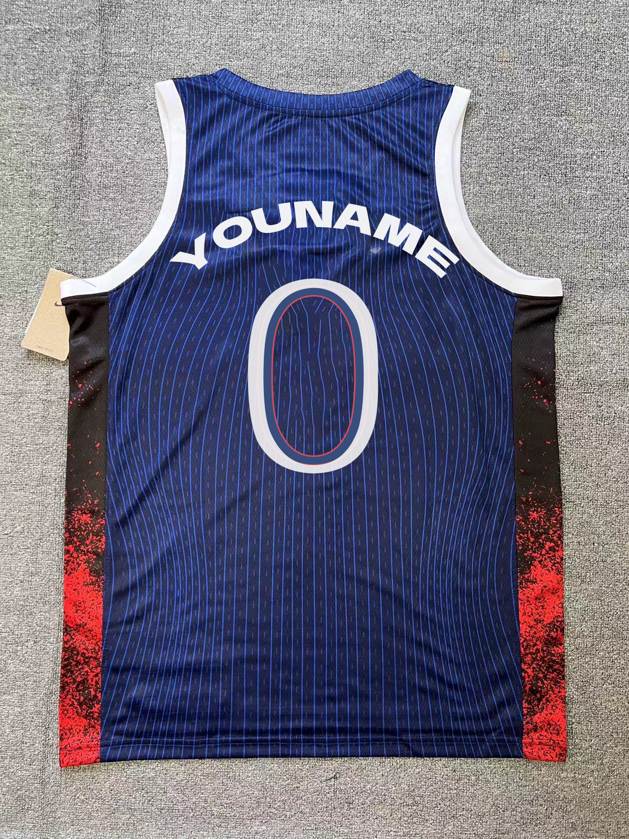 Custom 2024 Paris Olympic Games USA Dream Team Hot Pressed Jersey