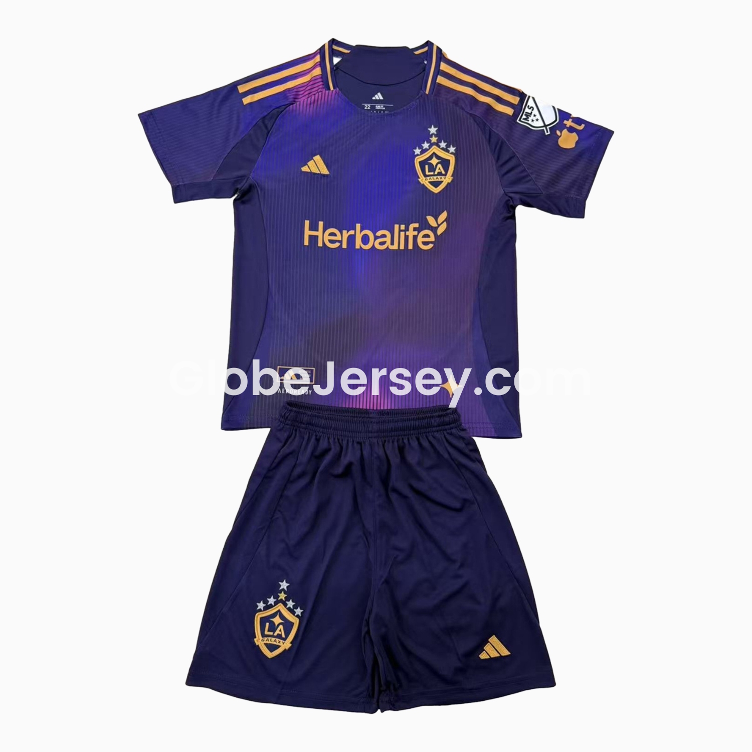 LA Galaxy 2025 Away Men's Adult Jersey Set - Fans Version