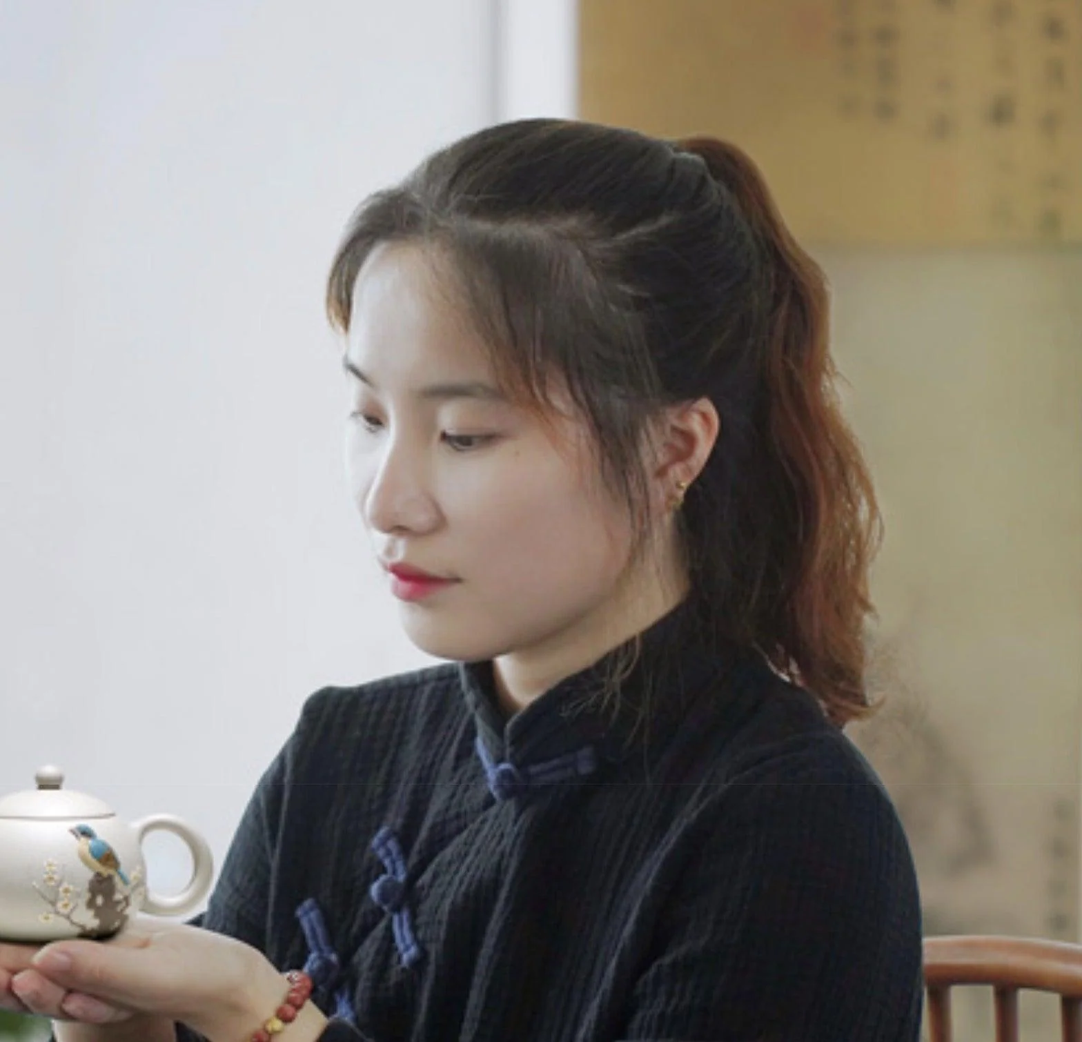 Yixing Teapot White Jade Duan Ni Clay 250ml