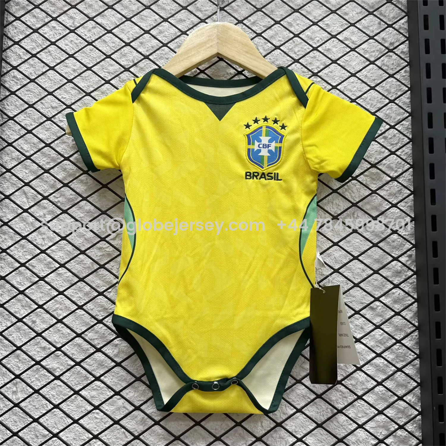Brazil 2026 Home Baby Crawling Suit