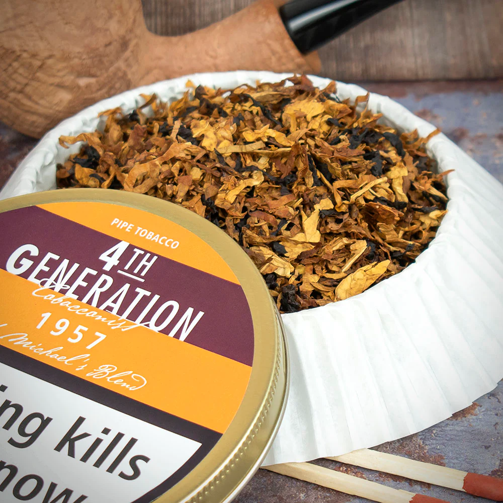 Erik Stokkebye 4th Generation 1957 Pipe Tobacco - 50g Tin