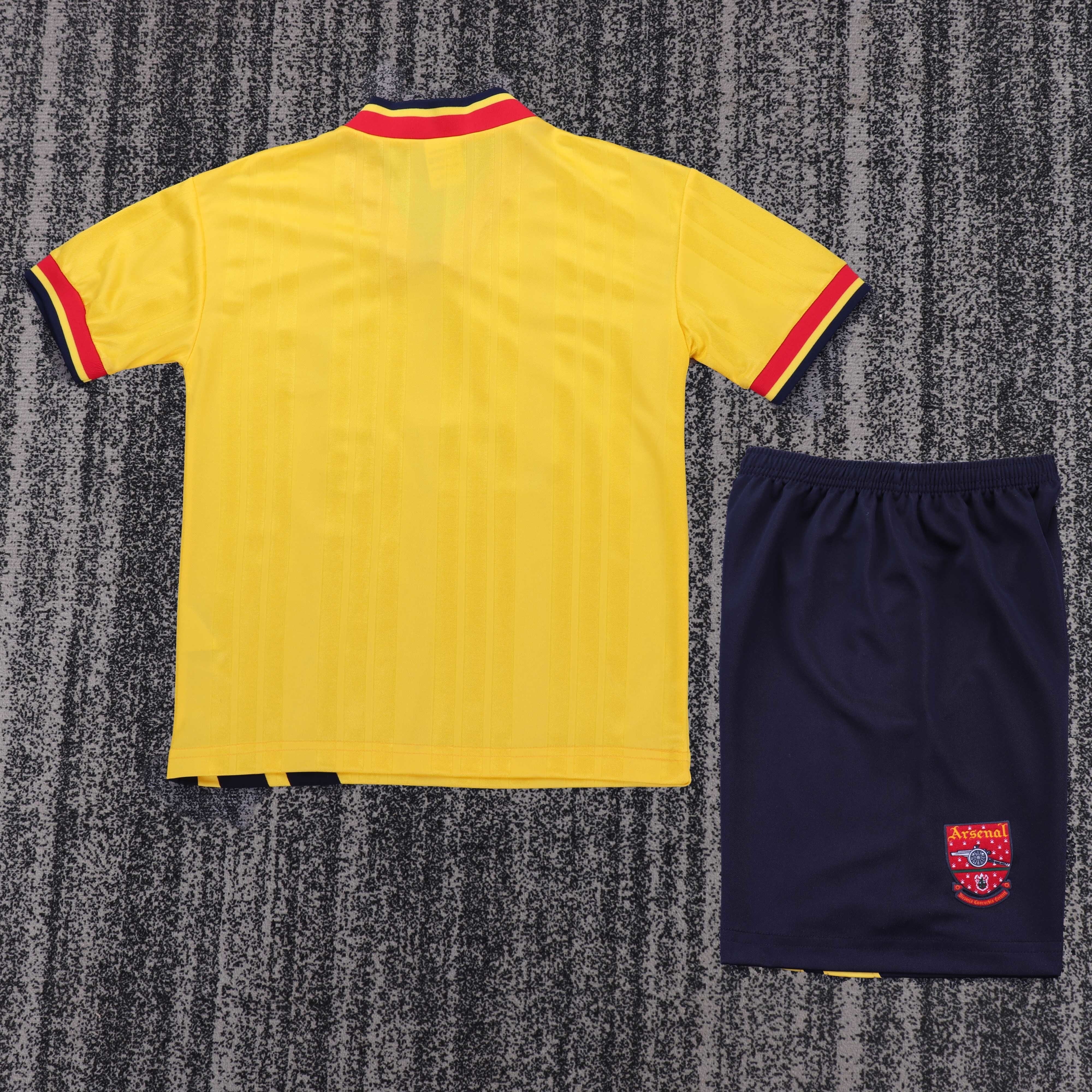 1993-94 Arsenal Away Retro Children's Jersey Set - Fans Edition