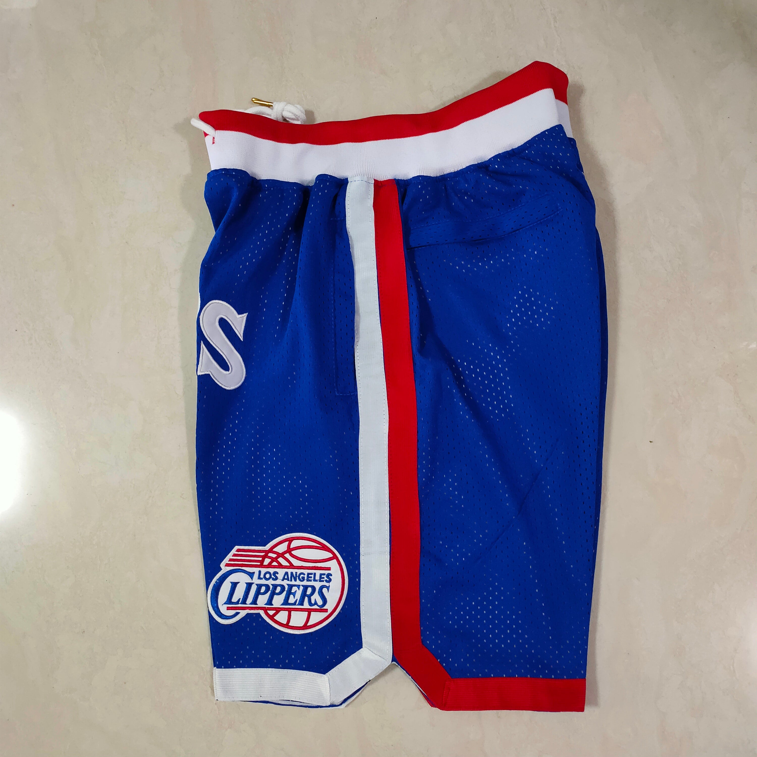 Los Angeles Clippers Blue Pocket Shorts