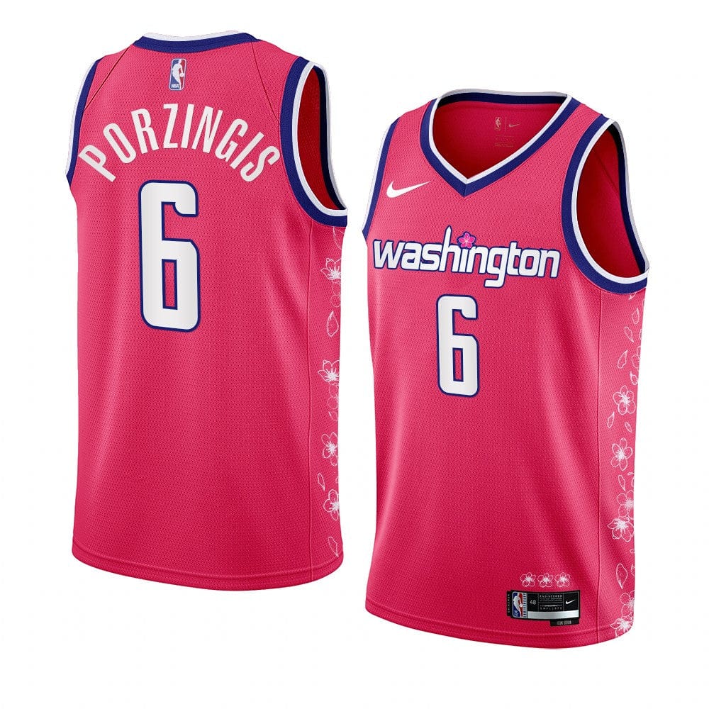 Kristaps Porzingis Washington Wizards 2022-23 City Edition Jersey