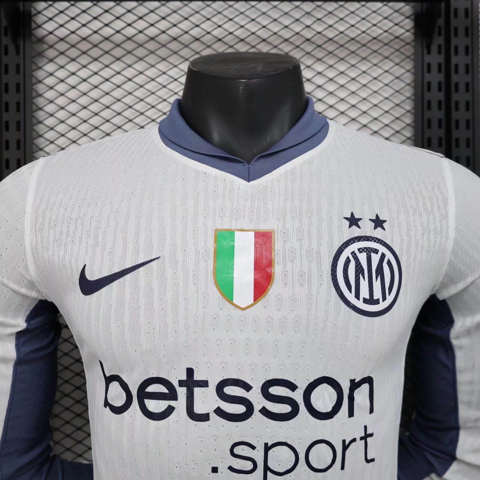 2025-26 New Season Inter Milan Away Long Sleeve Jersey - Player Edition