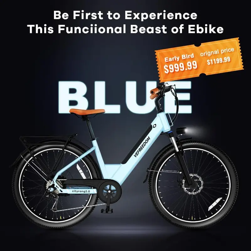 1000W Peak Electric Mountain Bike – 26″ Adult Ebike with 7-Speed Gearing. Removable Battery & 70-Mile Range for Commuting. Beach & Snow Terrain