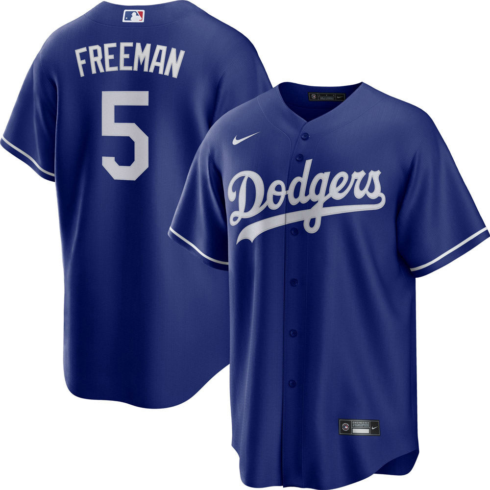 Men's Los Angeles Dodgers Freddie Freeman Cool Base Replica Alternate Jersey - Royal