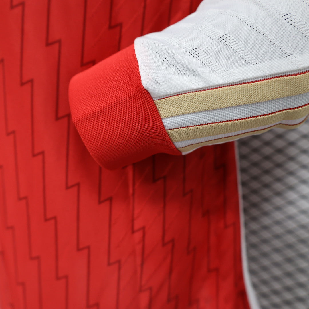 2023/2024 Player Version  Long Sleeve Arsenal Home Football Shirt 1:1 Thai Quality