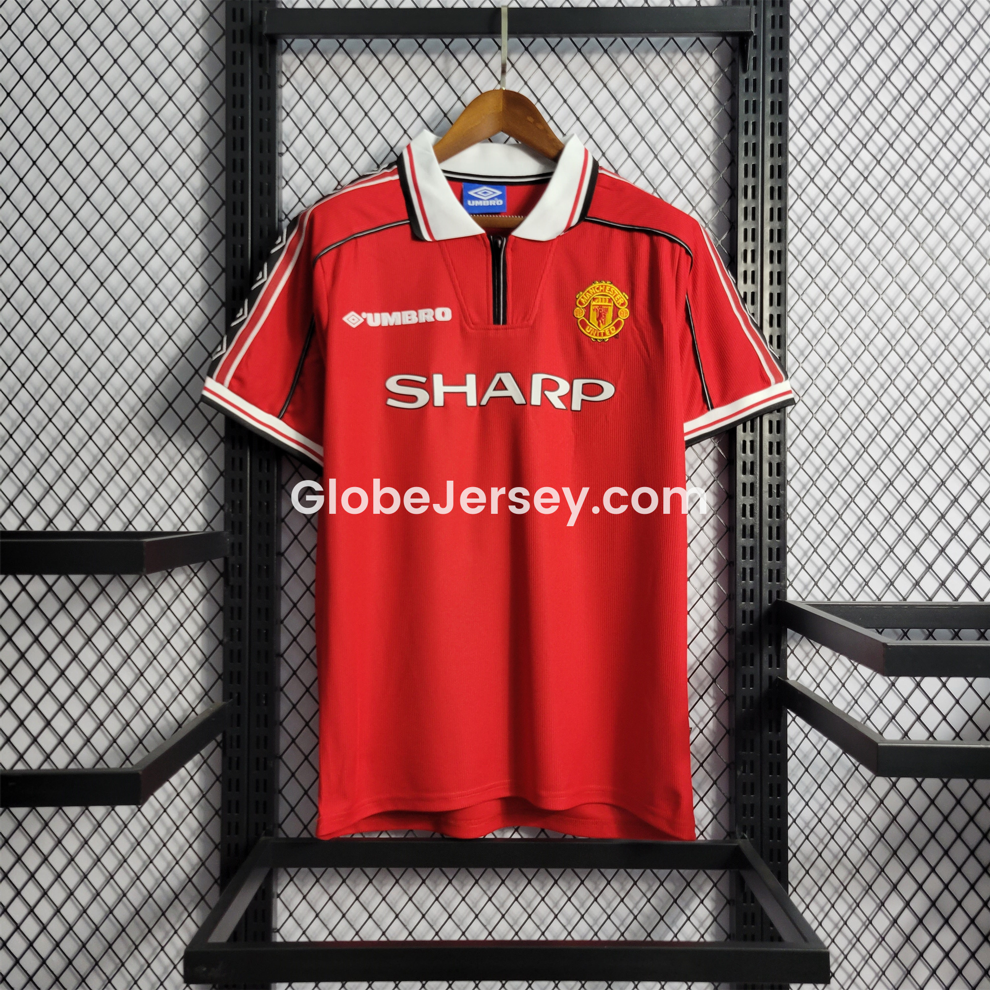Retro Manchester United 98-99 Home Jersey